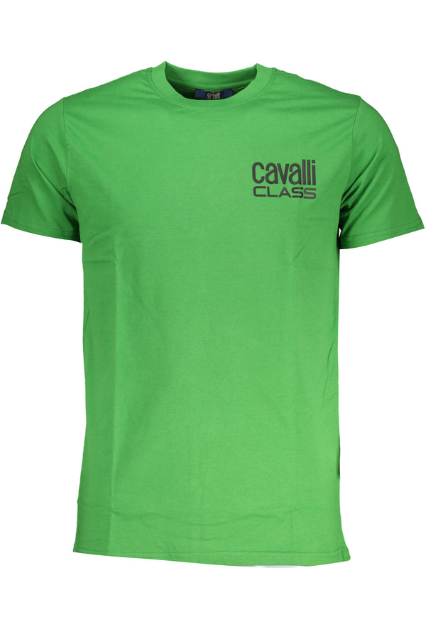 Cavalli Class T-shirts Homme Vert - stylesgateway