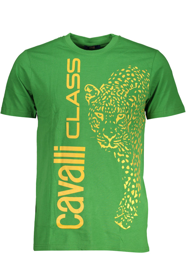 Cavalli Class T-shirts Homme Vert - stylesgateway