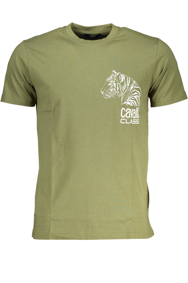 Cavalli Class T-shirts Homme Vert - stylesgateway