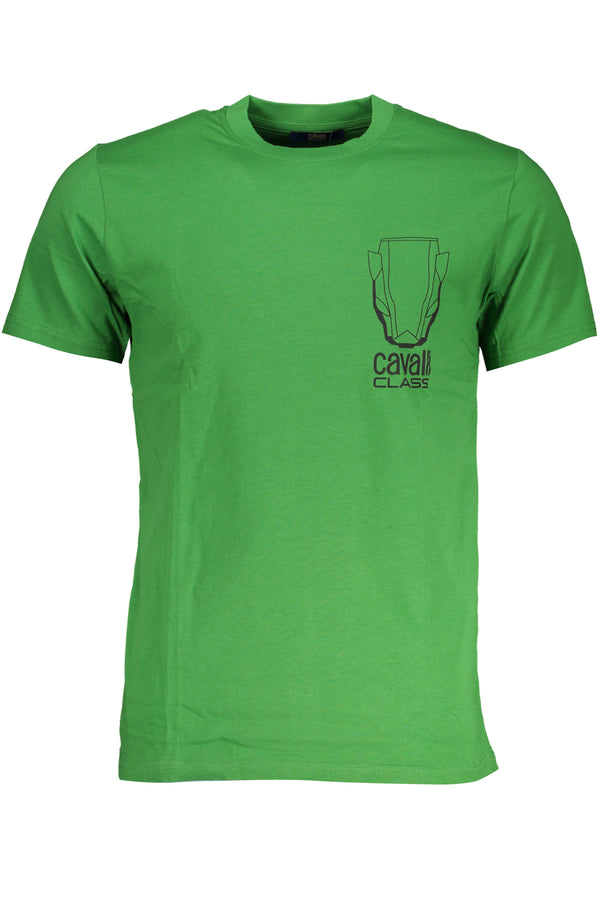 Cavalli Class T-shirts Homme Vert - stylesgateway