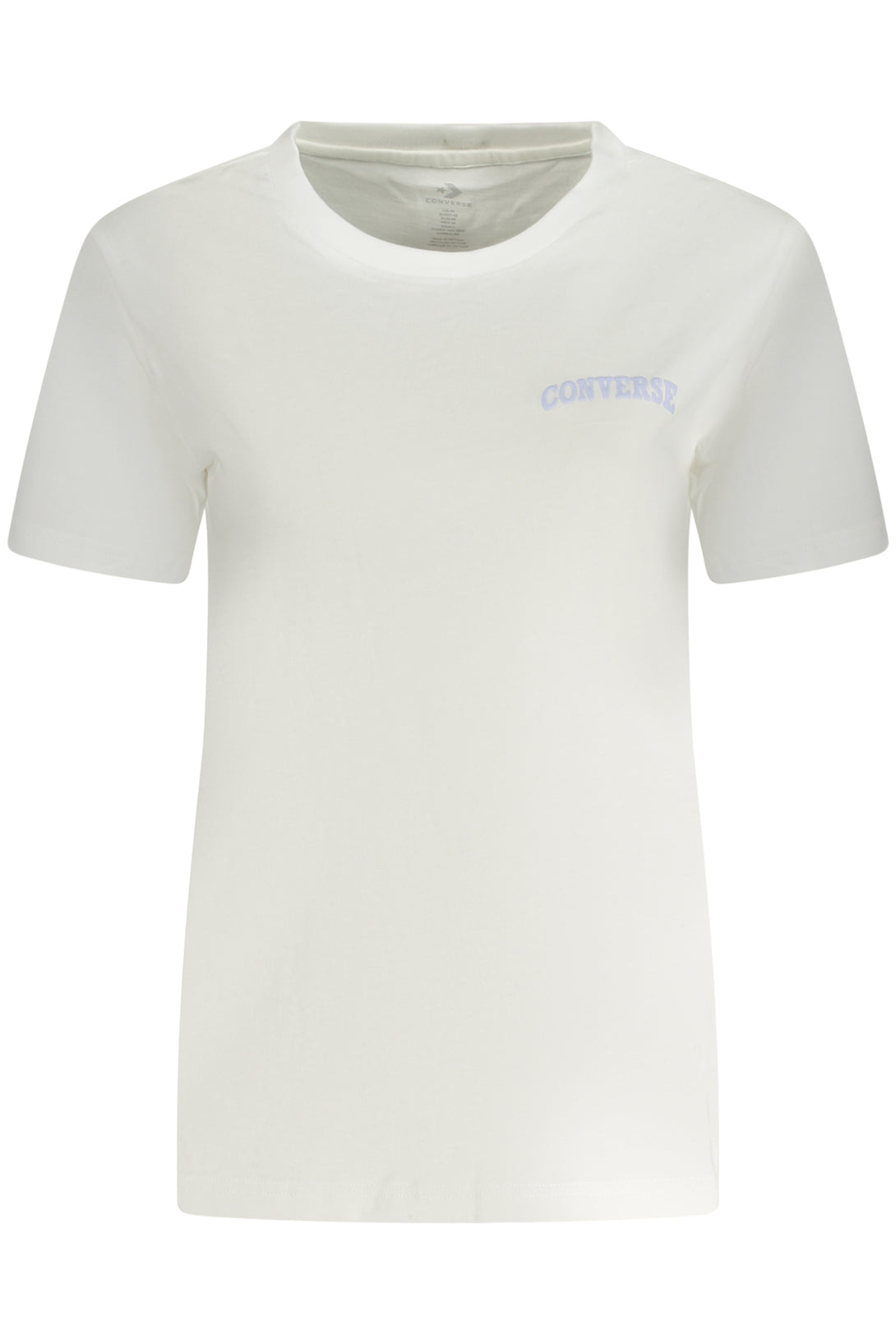 Converse T-shirts Femme Blanc - stylesgateway