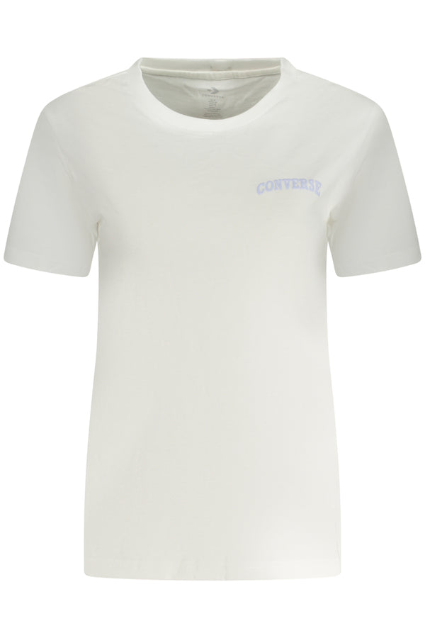 Converse T-shirts Femme Blanc - stylesgateway