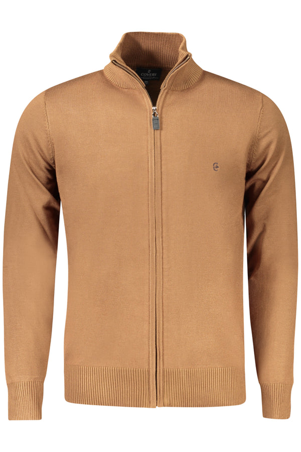 Coveri Moving Sweaters Homme Marron - stylesgateway