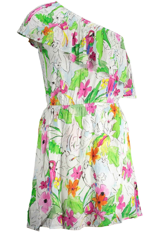 Desigual Robes Femme Blanc - stylesgateway