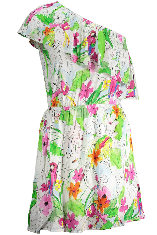 Desigual Robes Femme Blanc - stylesgateway