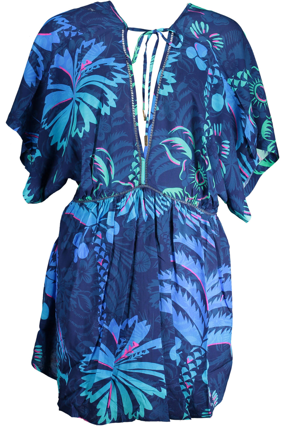 Desigual Robes Femme Bleu - stylesgateway
