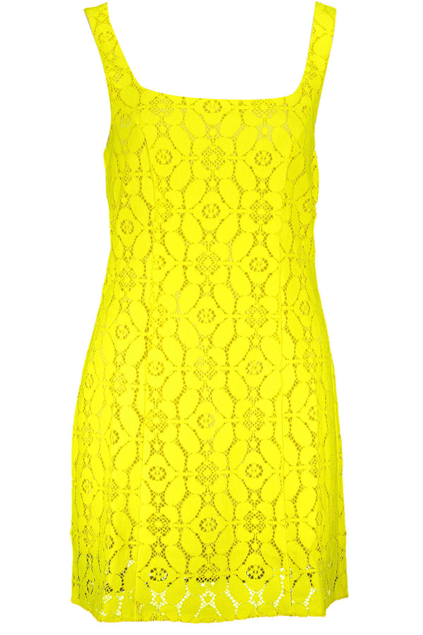 Desigual Robes Femme Jaune - stylesgateway