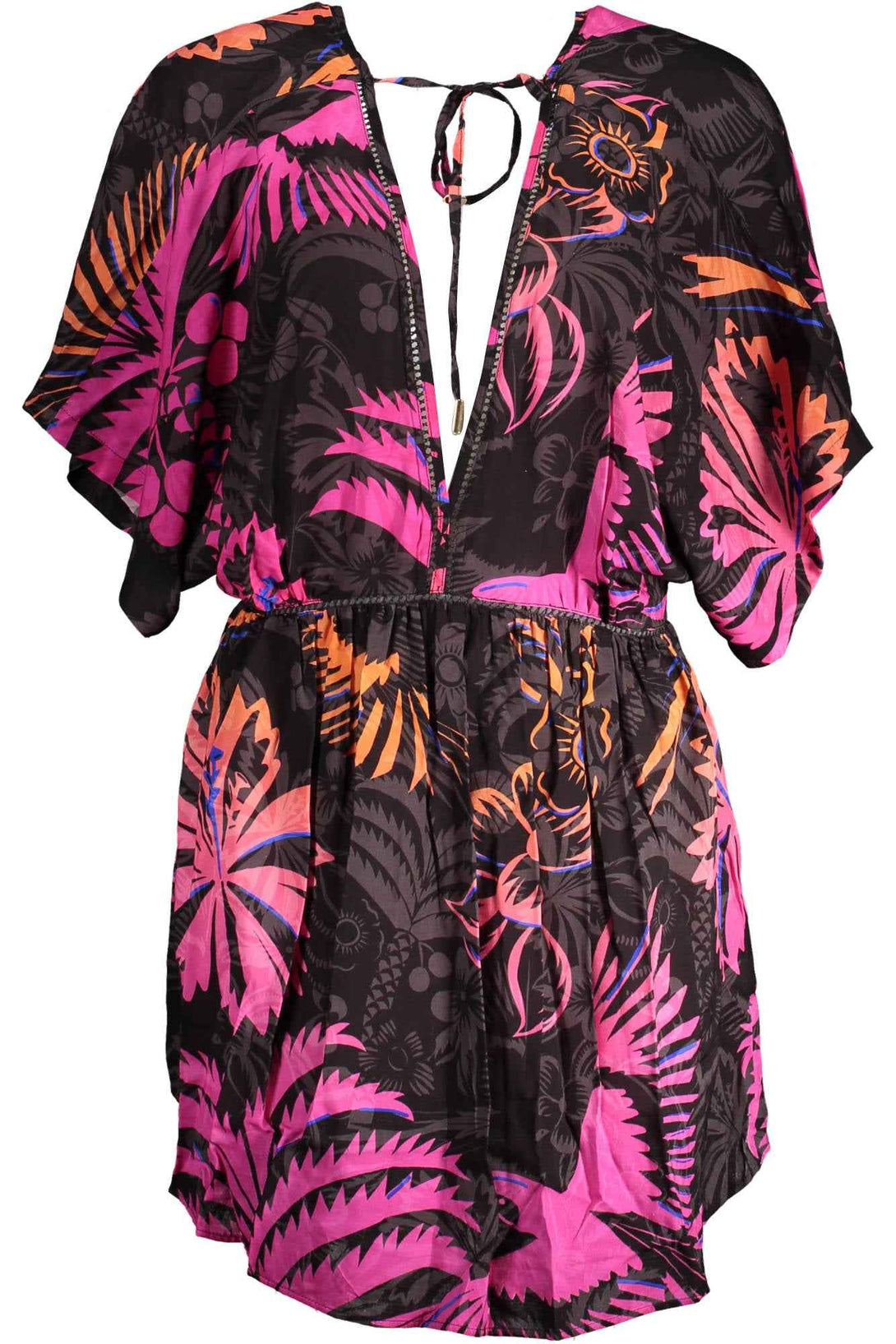 Desigual Robes Femme Noir - stylesgateway