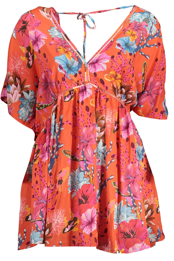 Desigual Robes Femme Rouge - stylesgateway