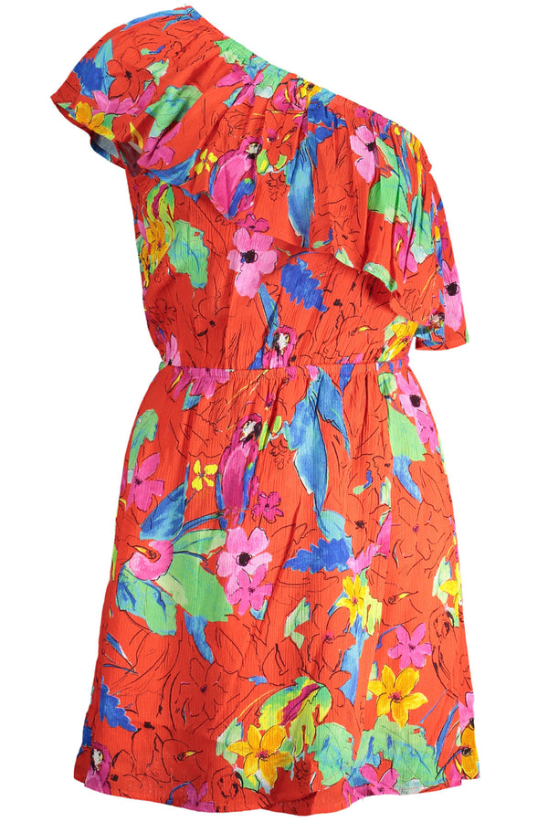 Desigual Robes Femme Rouge - stylesgateway