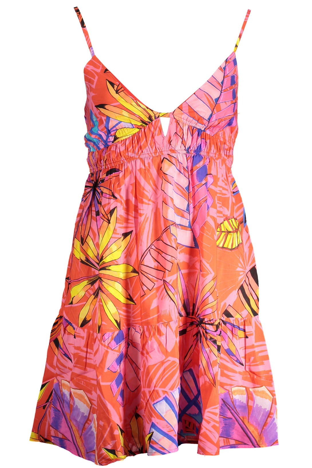 Desigual Robes Femme Rouge - stylesgateway