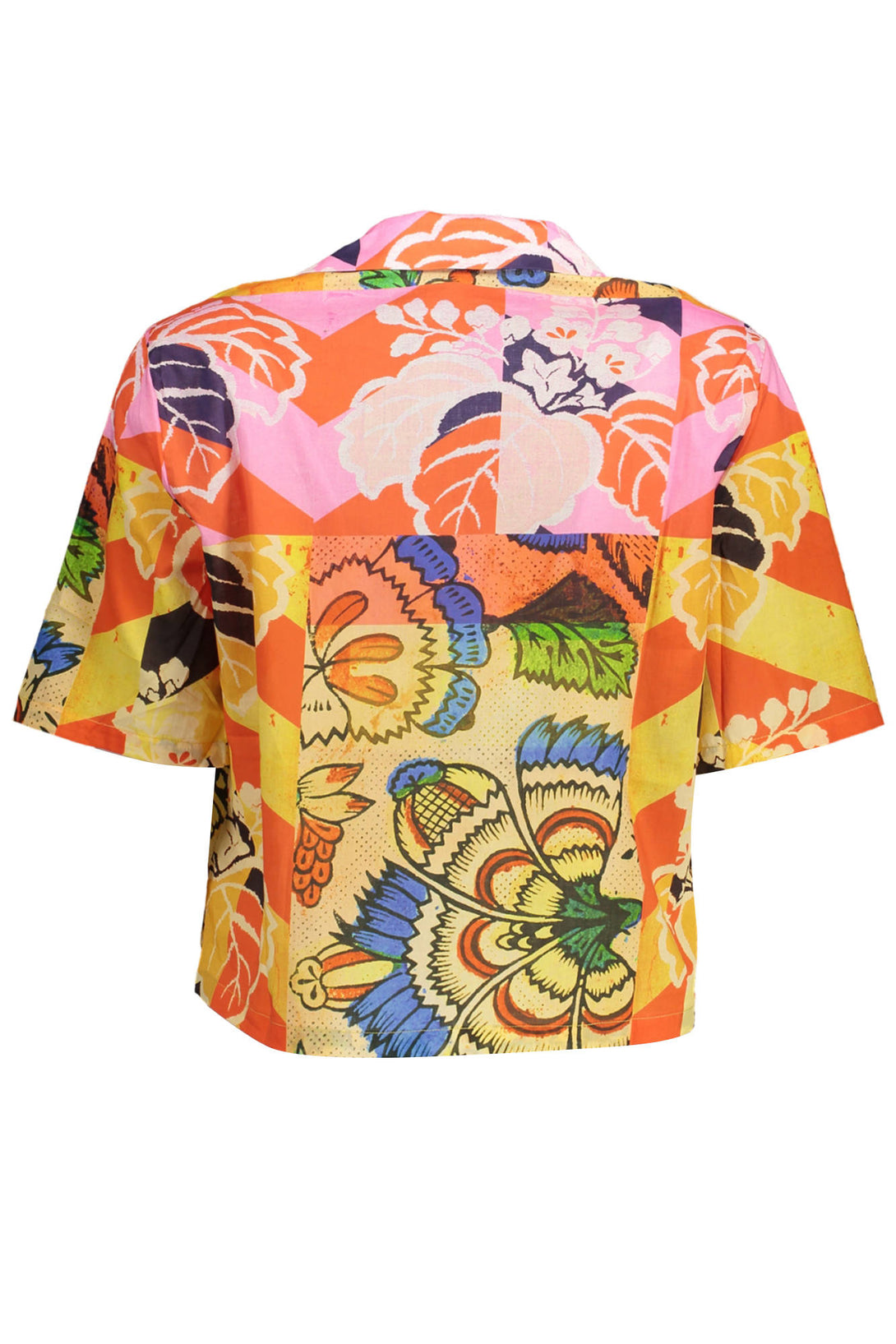 Desigual Chemises Femme Jaune - stylesgateway