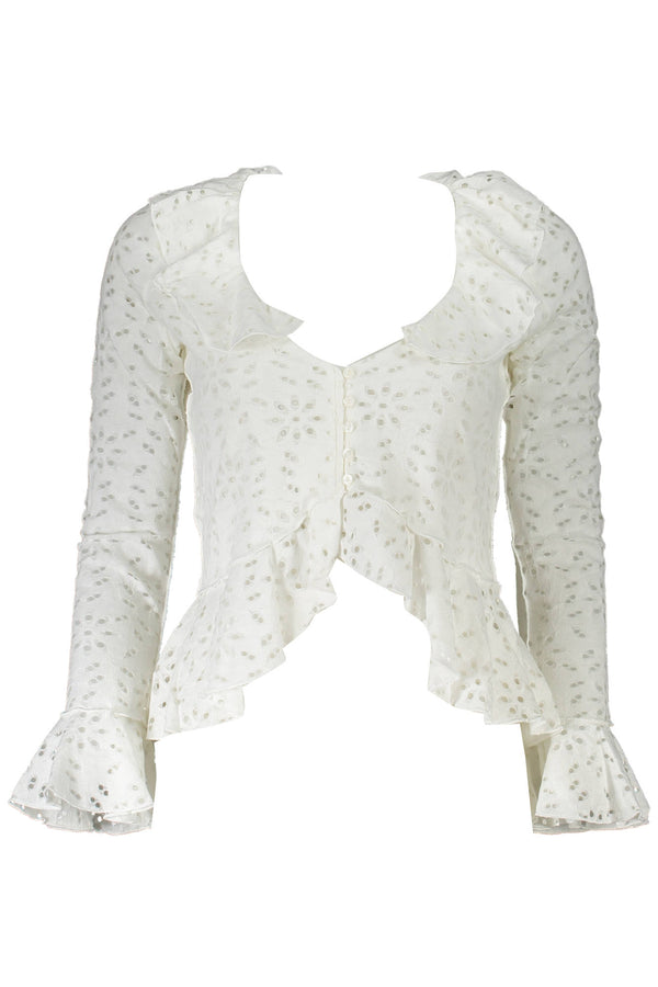 Desigual Chemises Femme Blanc - stylesgateway