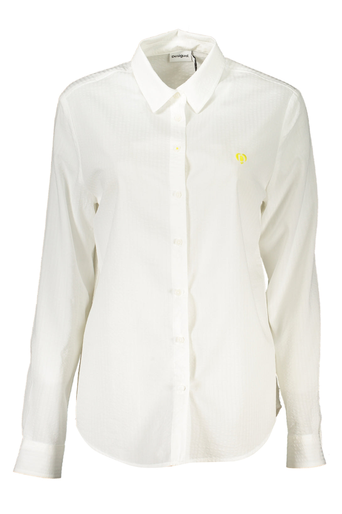 Desigual Chemises Femme Blanc - stylesgateway