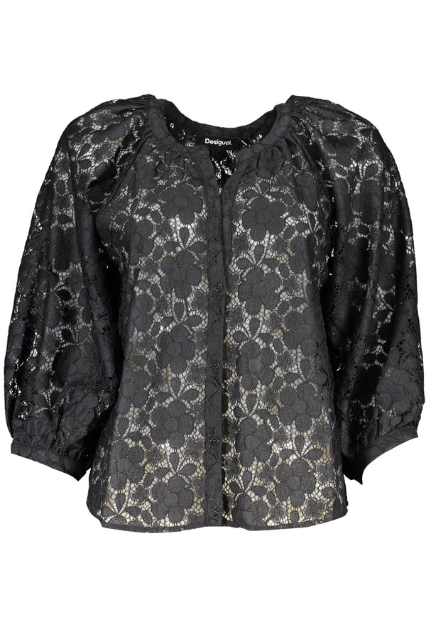 Desigual Chemises Femme Noir - stylesgateway