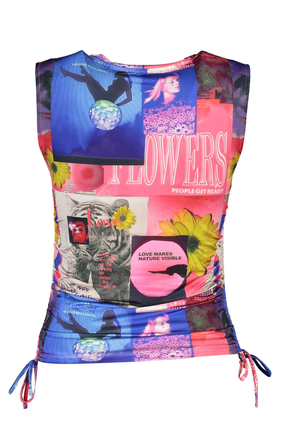 Desigual T-shirts Femme Bleu - stylesgateway