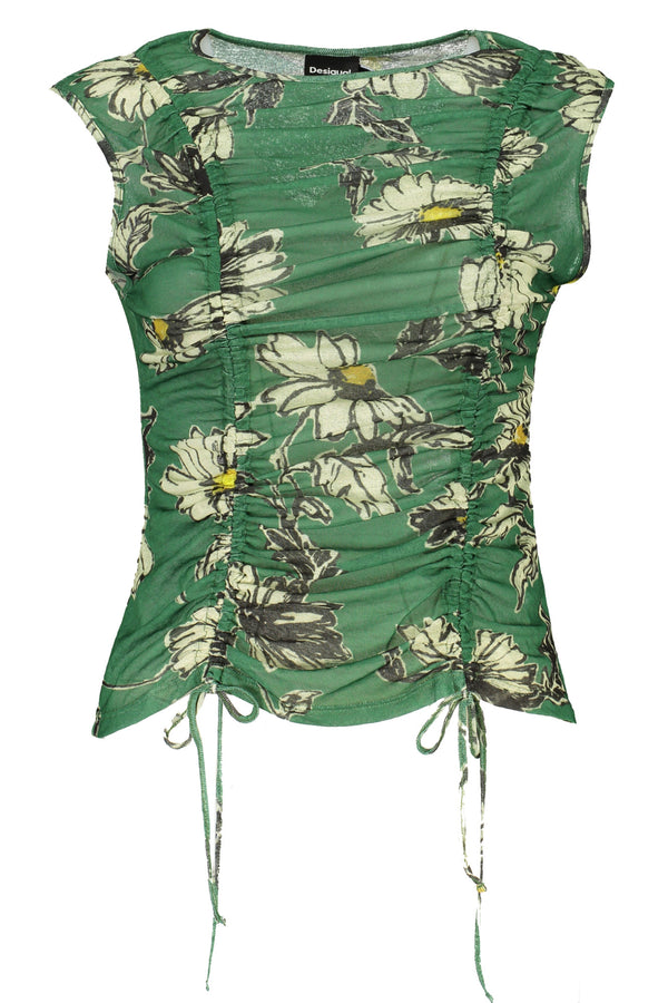 Desigual Chemises Femme Vert - stylesgateway