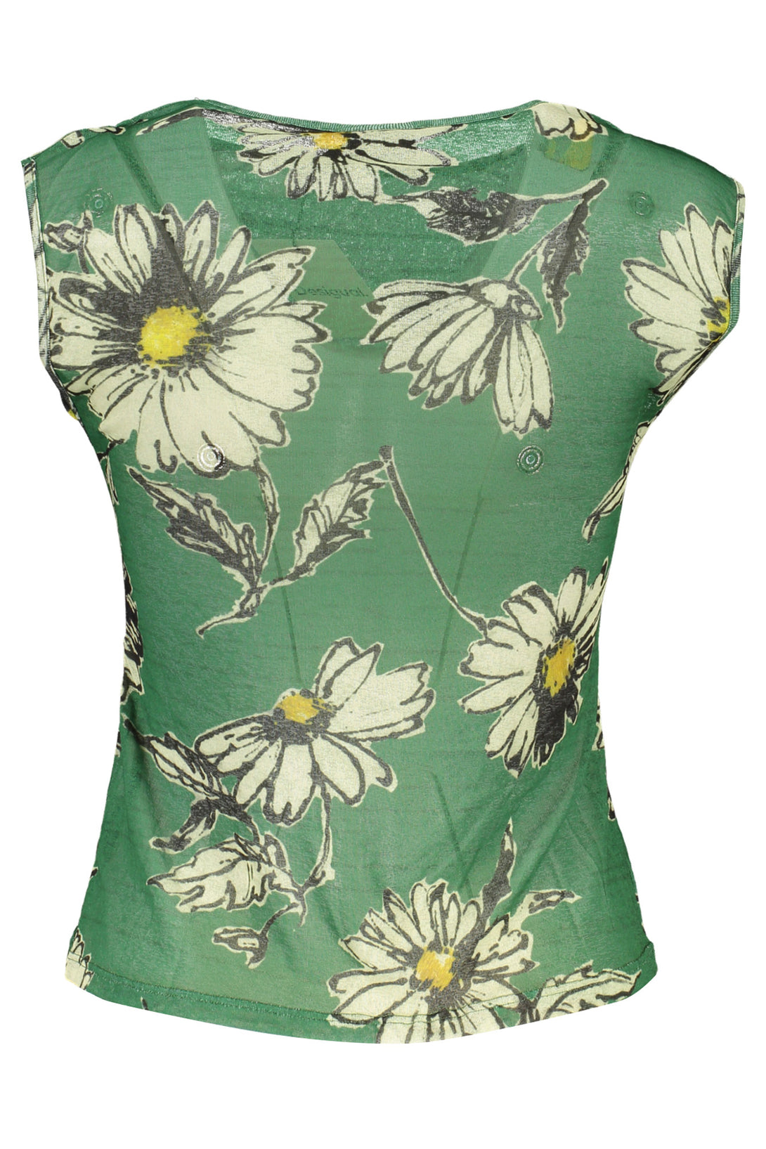 Desigual Chemises Femme Vert - stylesgateway