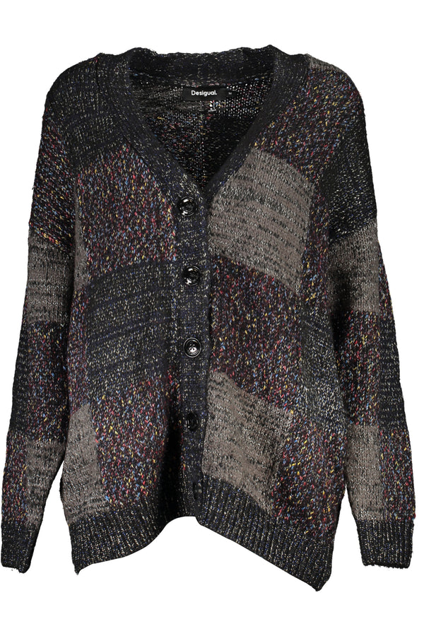 Desigual Sweaters Femme Noir - stylesgateway