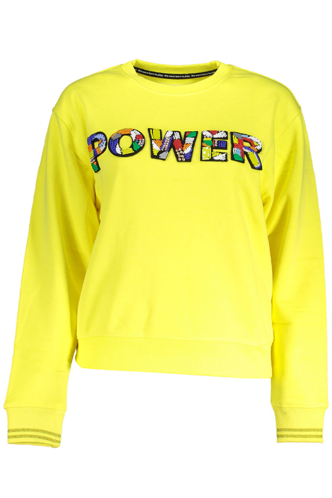 Desigual Sweatshirts Femme Jaune - stylesgateway