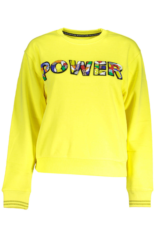 Desigual Sweatshirts Femme Jaune - stylesgateway