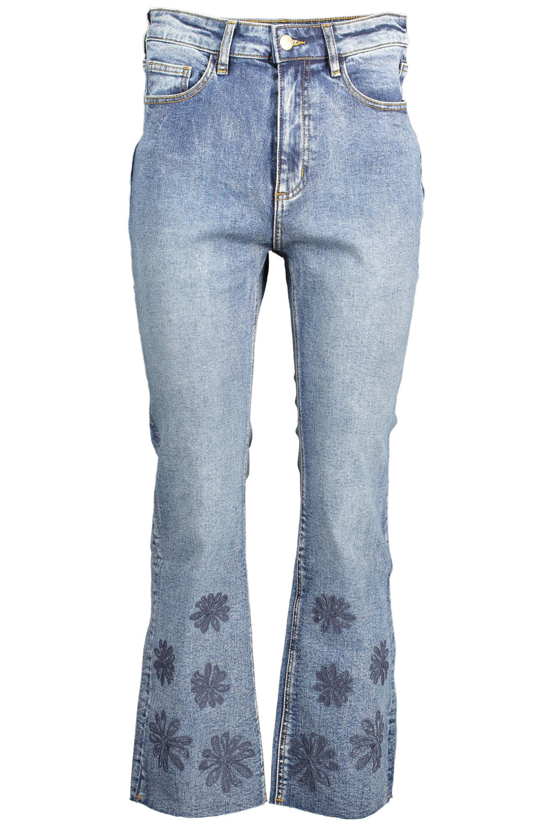 Desigual Jeans Femme Bleu - stylesgateway