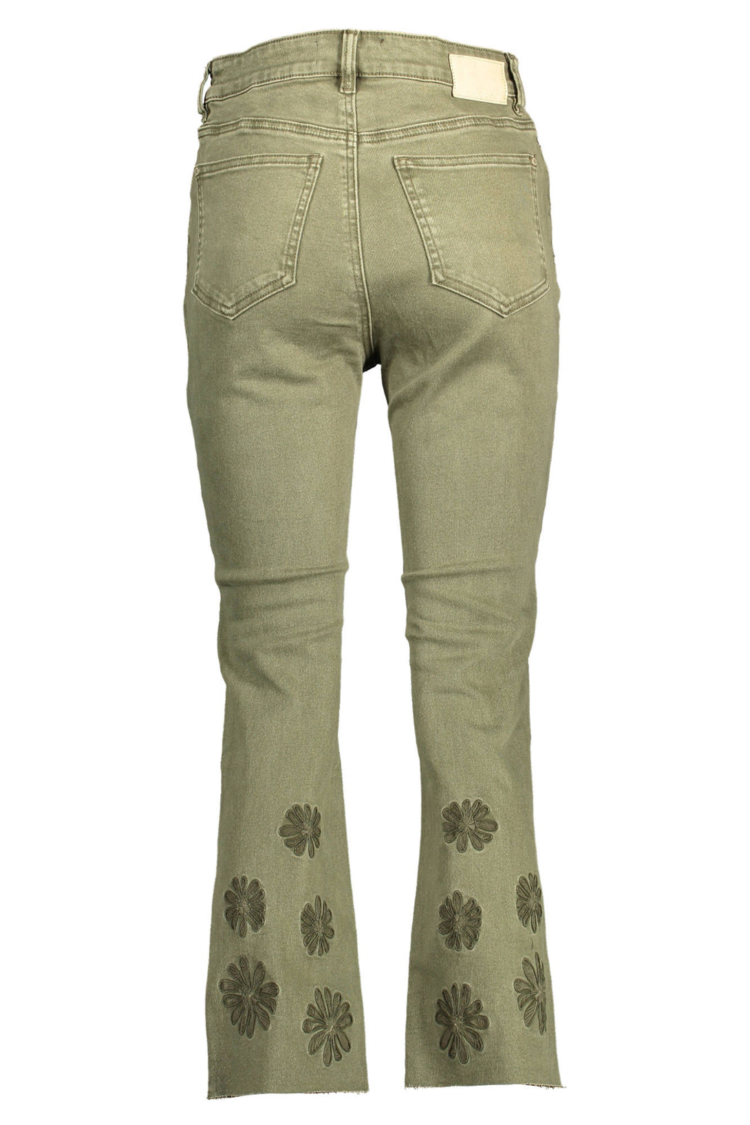 Desigual Jeans Femme Vert - stylesgateway