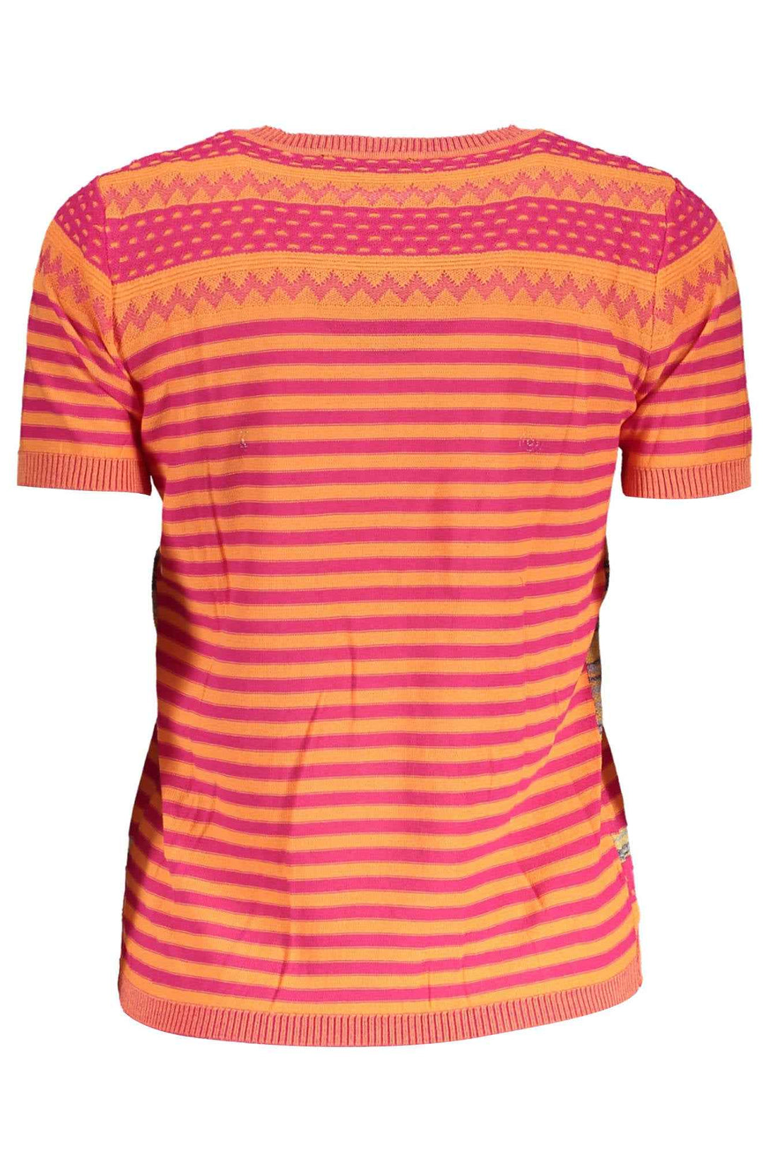 Desigual Sweaters Femme Orange - stylesgateway