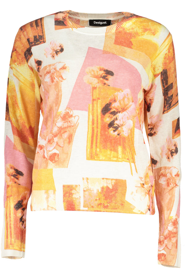 Desigual Sweaters Femme Blanc - stylesgateway