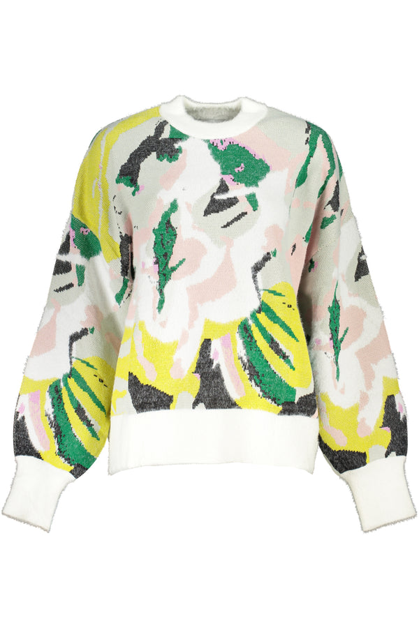 Desigual Sweaters Femme Blanc - stylesgateway
