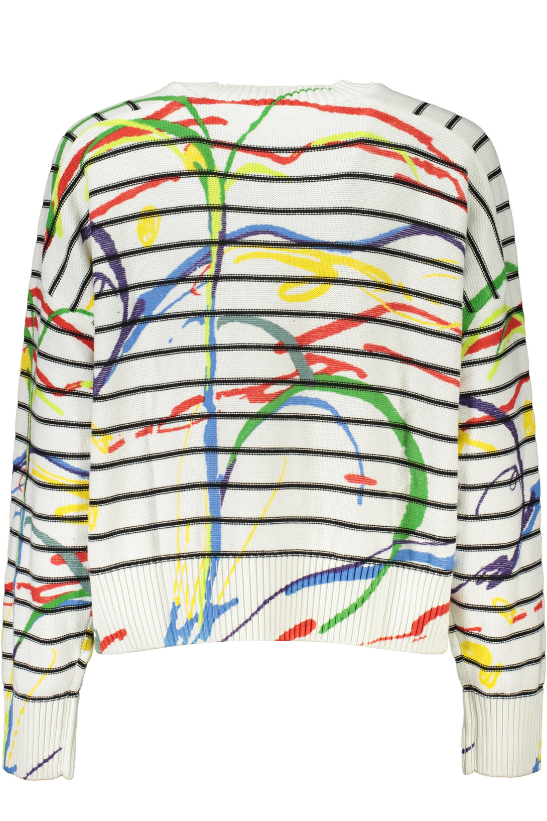 Desigual Sweaters Femme Blanc - stylesgateway