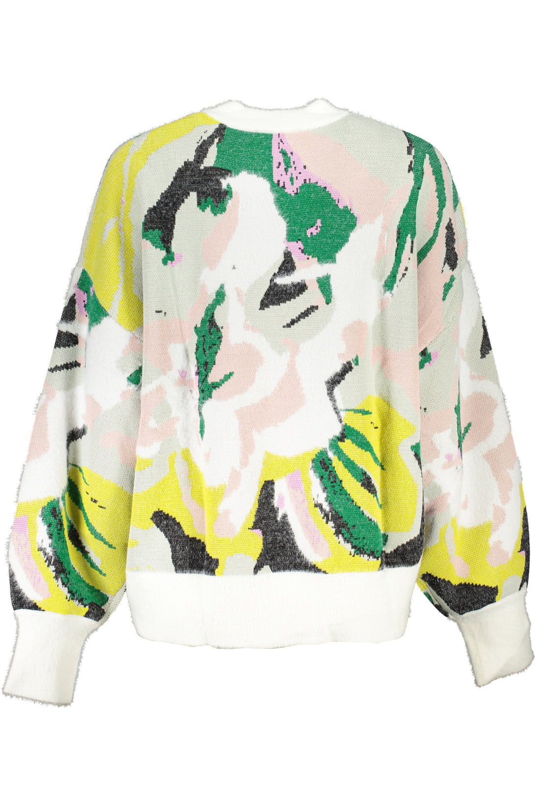 Desigual Sweaters Femme Blanc - stylesgateway