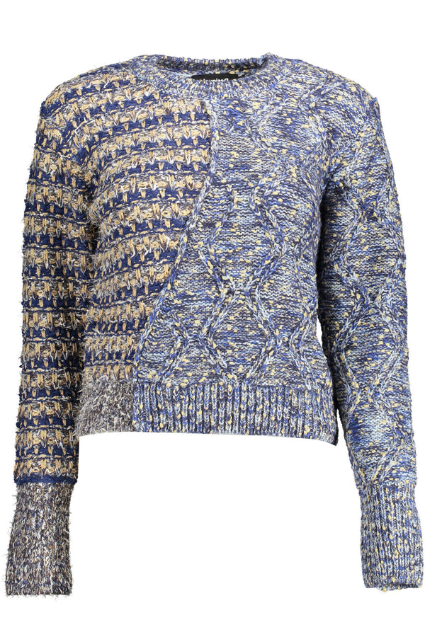 Desigual Sweaters Femme Bleu - stylesgateway