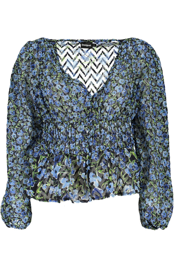 Desigual Sweaters Femme Bleu - stylesgateway