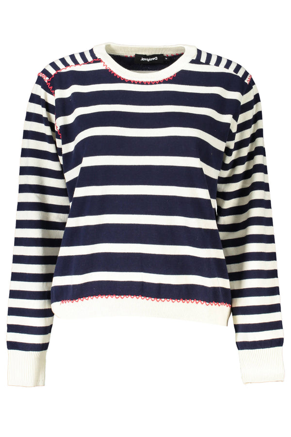 Desigual Sweaters Femme Bleu - stylesgateway