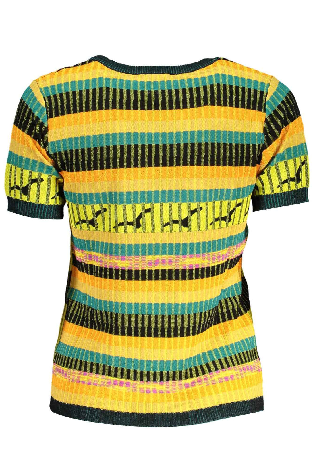 Desigual Sweaters Femme Jaune - stylesgateway
