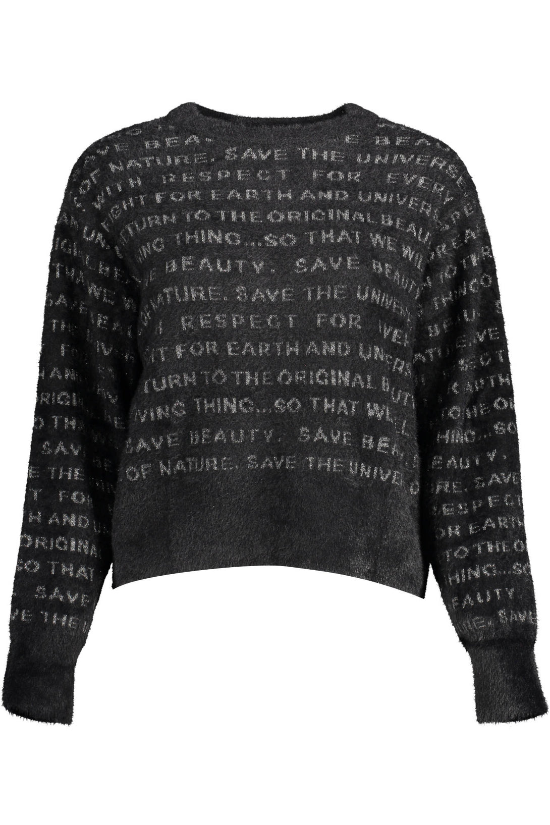 Desigual Sweaters Femme Noir - stylesgateway