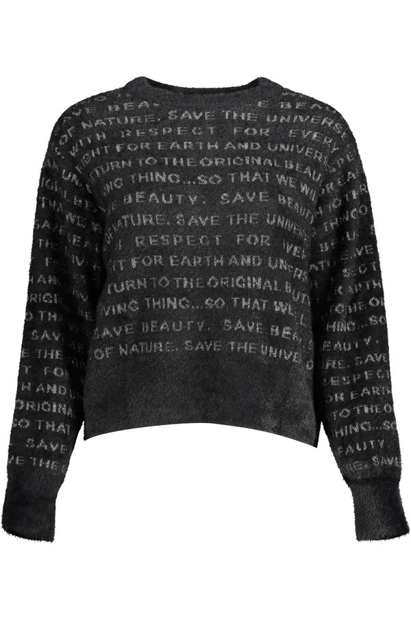 Desigual Sweaters Femme Noir - stylesgateway