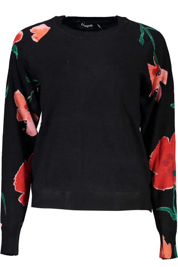 Desigual Sweaters Femme Noir - stylesgateway