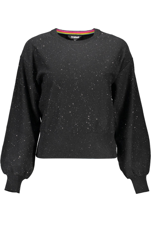 Desigual Sweaters Femme Noir - stylesgateway