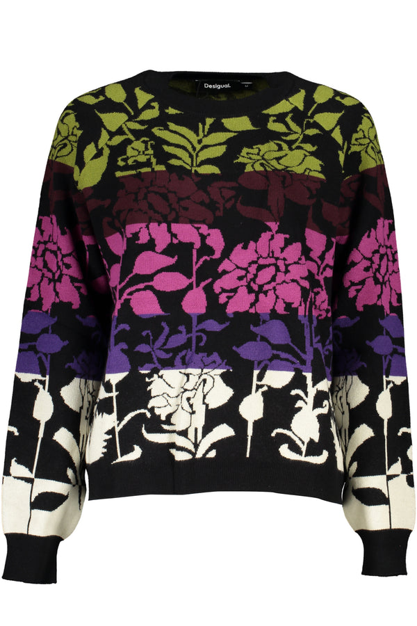 Desigual Sweaters Femme Noir - stylesgateway