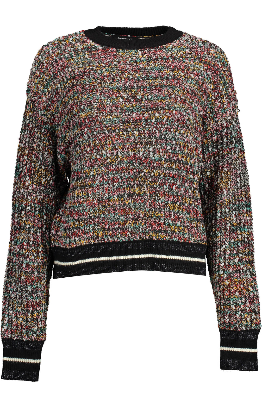 Desigual Sweaters Femme Noir - stylesgateway