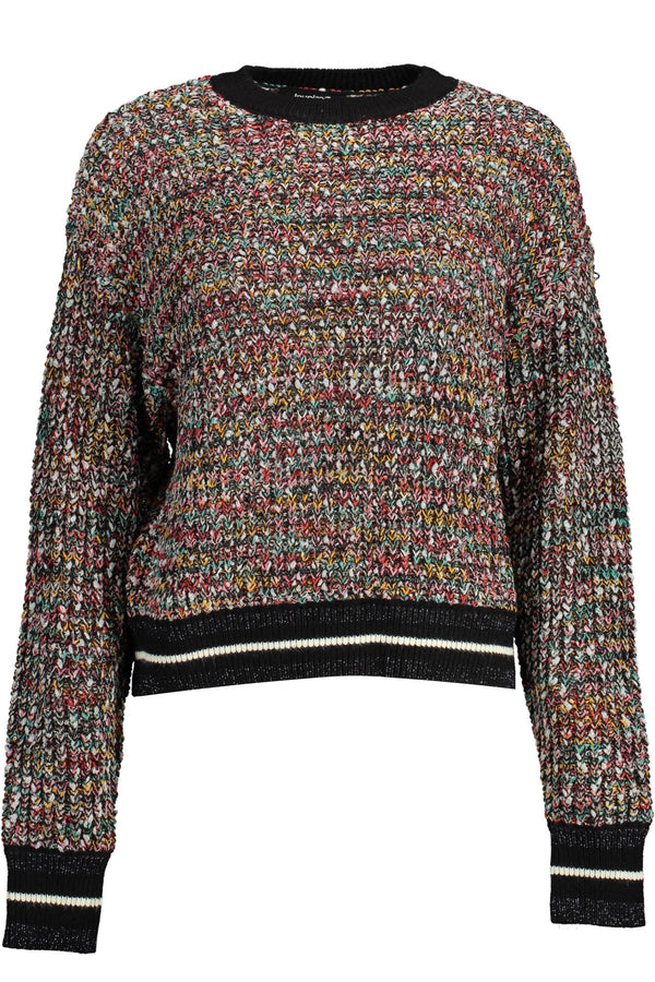 Desigual Sweaters Femme Noir - stylesgateway