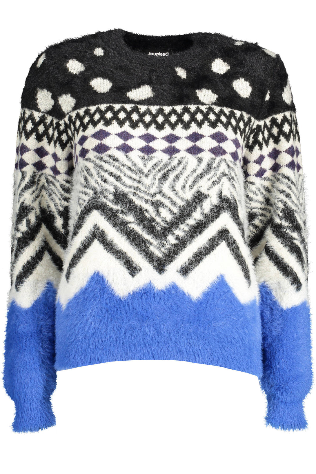 Desigual Sweaters Femme Noir - stylesgateway