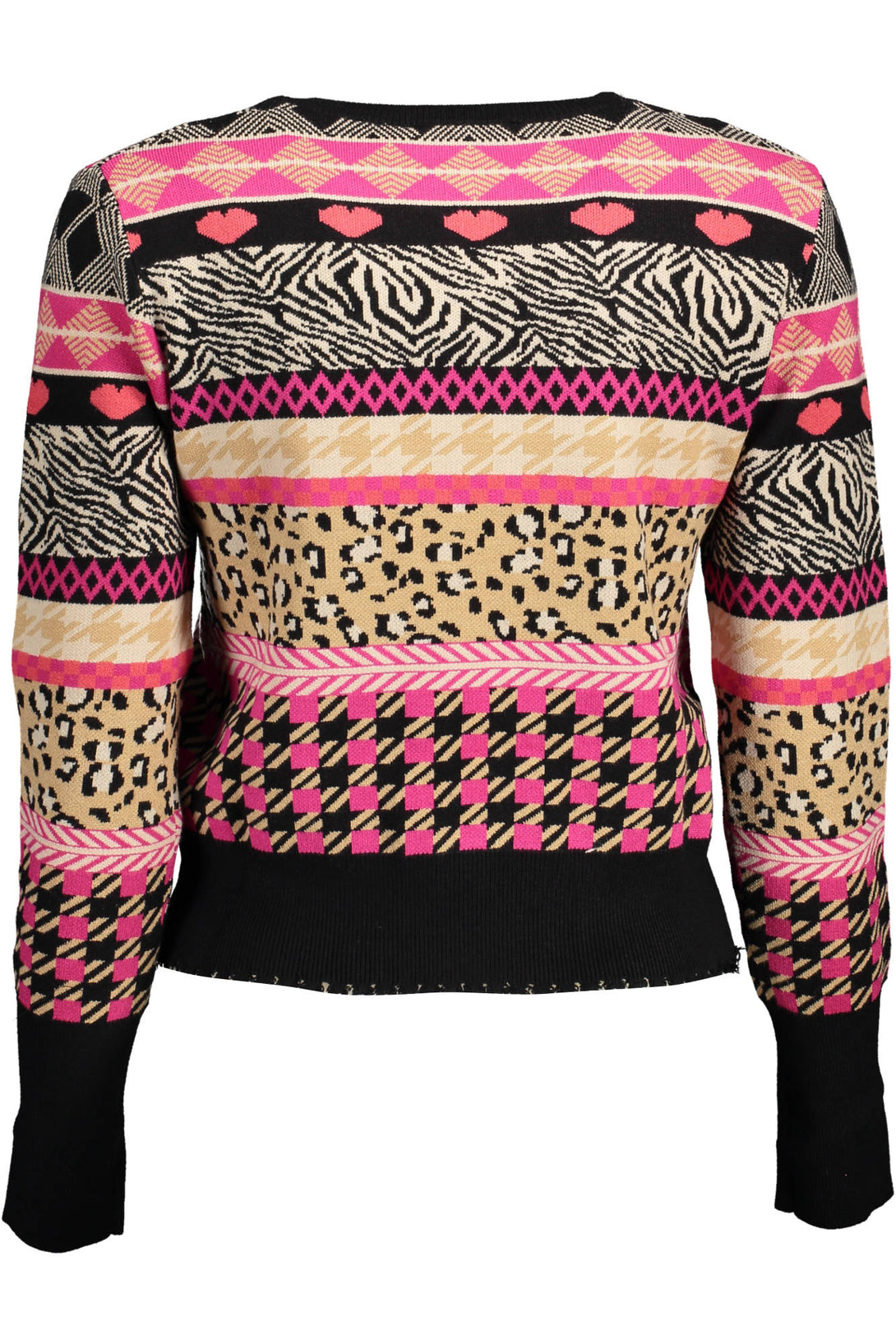 Desigual Sweaters Femme Noir - stylesgateway