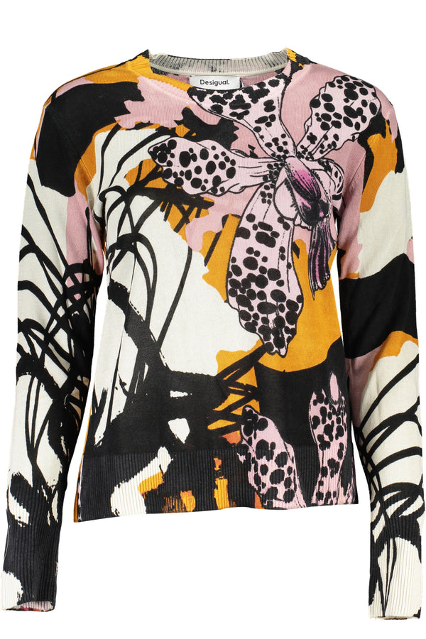 Desigual Sweaters Femme Rose - stylesgateway