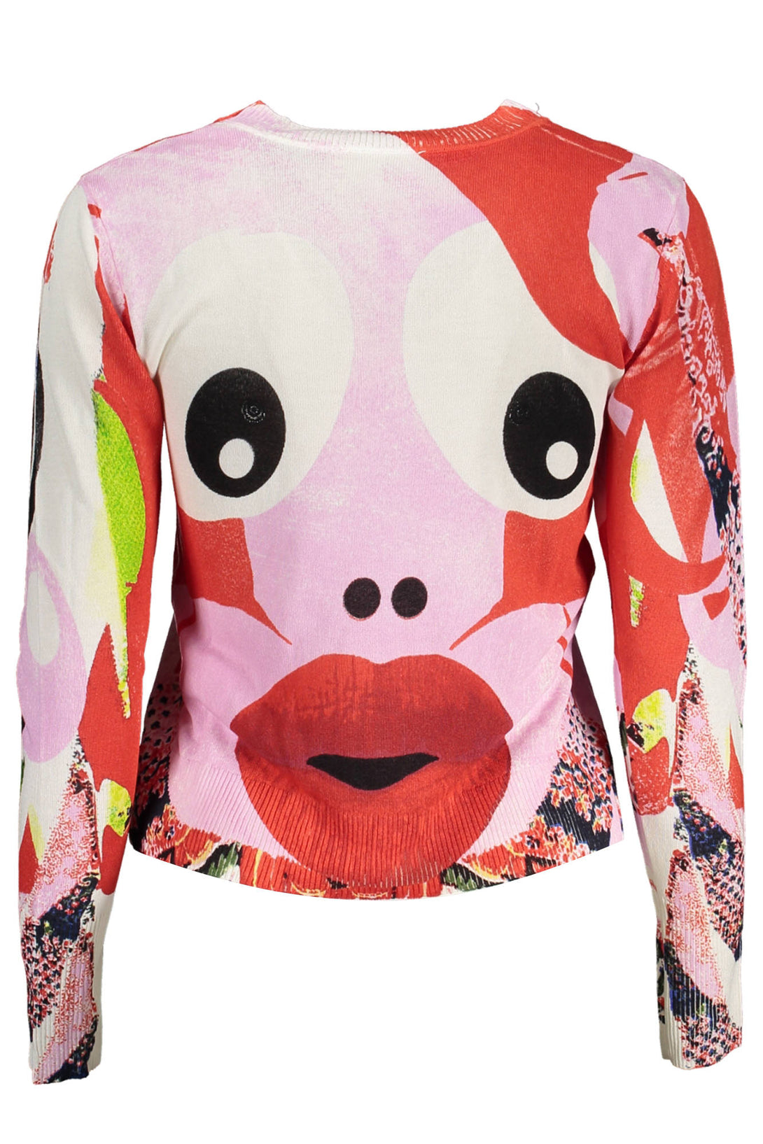 Desigual Sweaters Femme Rose - stylesgateway