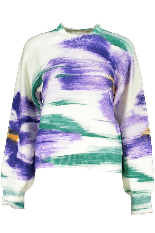 Desigual Sweaters Femme Blanc - stylesgateway