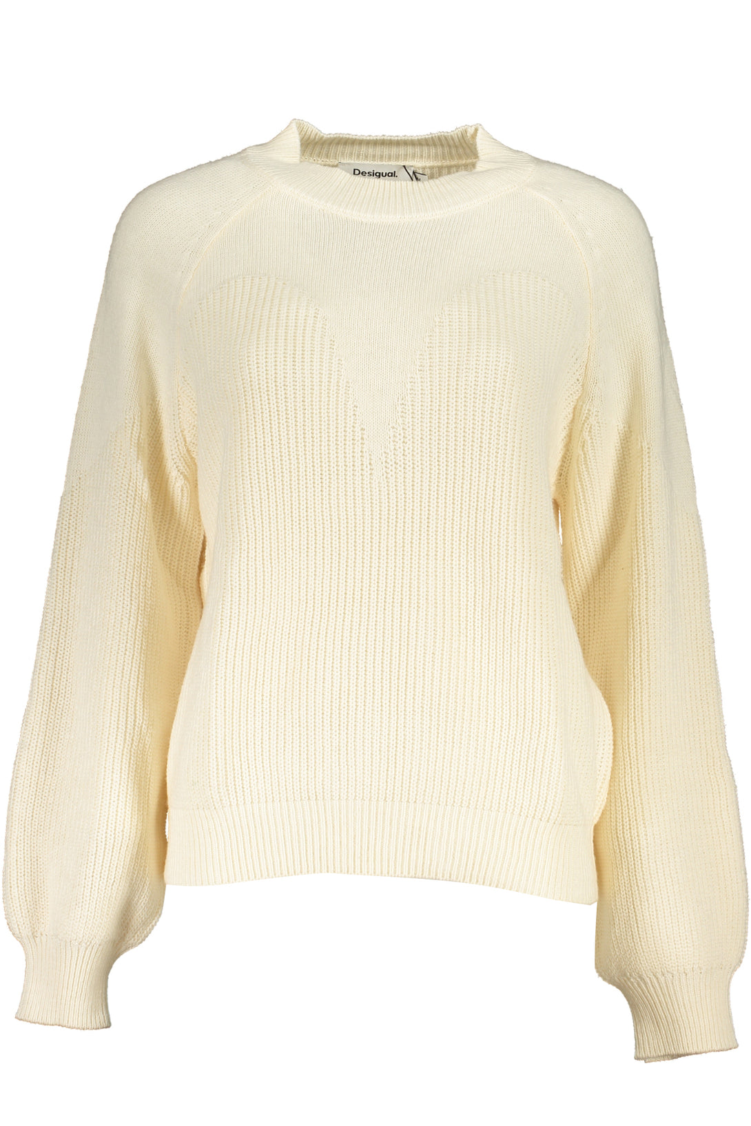 Desigual Sweaters Femme Blanc - stylesgateway
