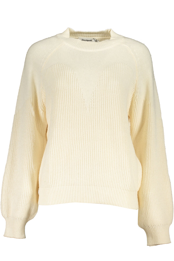 Desigual Sweaters Femme Blanc - stylesgateway